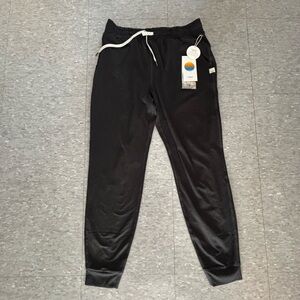 Vuori performance joggers in black heather S NWT LONG